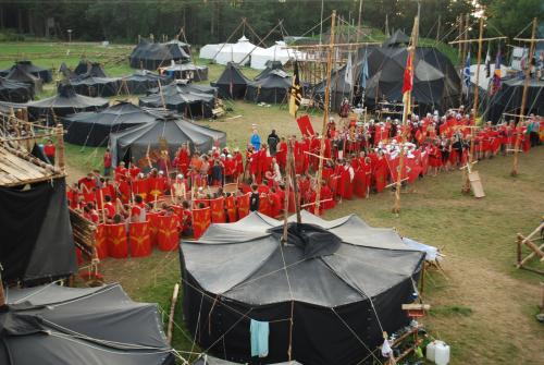 Römer auf dem Bundeslager der CPD