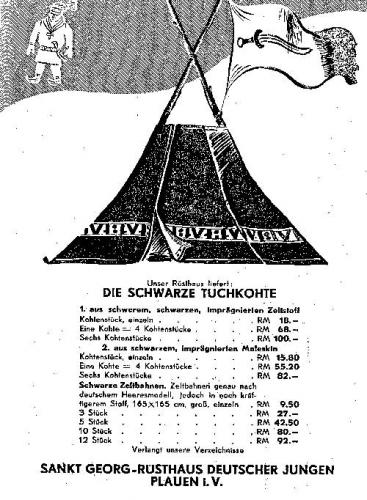 Die schwarze Tuchkohte