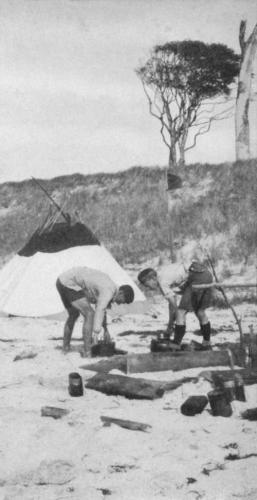 Die Ur-Kohte an der Ostsee 1928