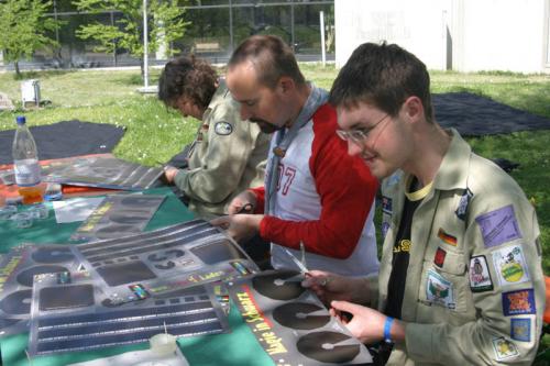 Jurtenland Workshop beim Scouting100 Kongress