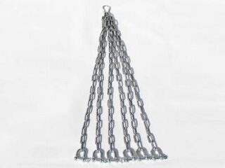 8er Jurtenspinne / Jurtenkette, Edelstahl