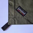 Baumwoll-Tarp 300 x 300 cm, 25 Schlaufen Oliv