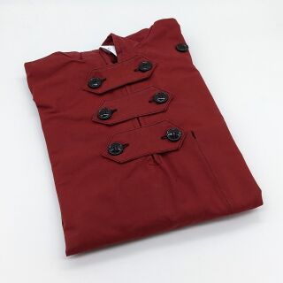 Jungenschaftsjacke - BORDEAUX - Norm V - Krempelkapuze - Innentasche XXL