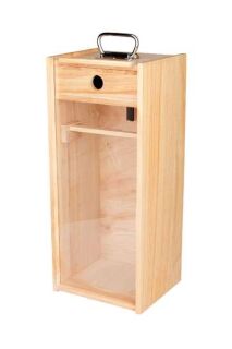 Holzbox mit Plexiglasfront (HK350/500)