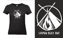Ladies T-Shirt German Black Tent