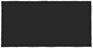 2. Wahl TORTUGA Doppelzeltbahn 323 x 165 cm KD 38 schwarz