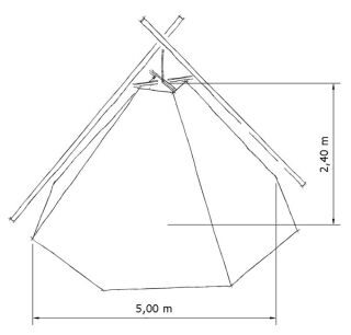 TORTUGA Wanderkohtenblatt TC340