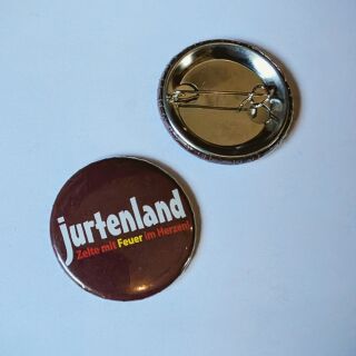 Button Jurtenland mit Sicherheitsnadel 38 mm