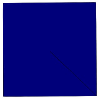 TORTUGA Kohtenabdeckplane 120 x 120 25 Jahre Tortuga, Blau, BW-PES