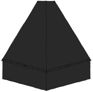 TORTUGA Kohtenblatt S 70/99 TC280 schwarz