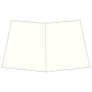 TORTUGA Doppel-Trapezplane mit Regenleiste naturell