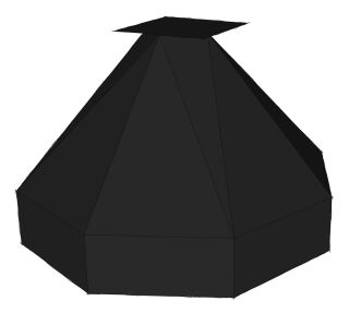TORTUGA Kohte S 70/99, TC280 schwarz 4 Kohtenblätter