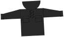 Jungenschaftsjacke - Kohtenstoff - Norm II -  Reißverschlusskapuze - Außentaschen XS